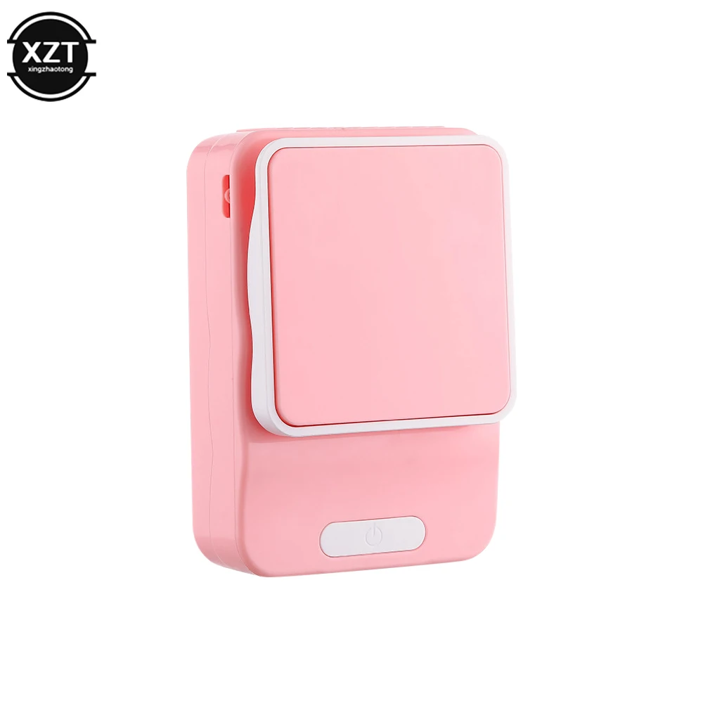 Mini Nek Koeler Kleine Hing Taille Hand Fan Pocket Kinderen Huishoudelijke Draagbare Tafel Thuis Desktop Usb Opladen Elektrische Lucht Wind