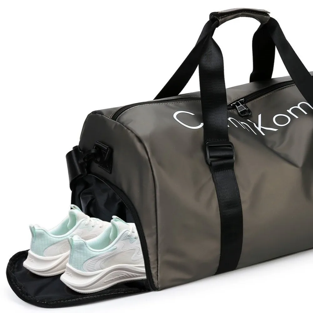 Durable Waterproof Gym Handbag Dry Wet Pocket Multi-Pocket Design Fitness Bag with Shoes Pouch Outdoor Yoga Tote Travel