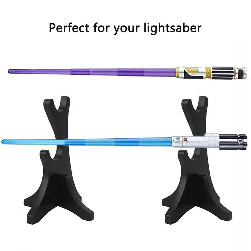 Wizard Wand Display Stand Wizard Wands Display Stand 2 Tiered Lightsaber Holder Table Shelf For Holding lightsaber