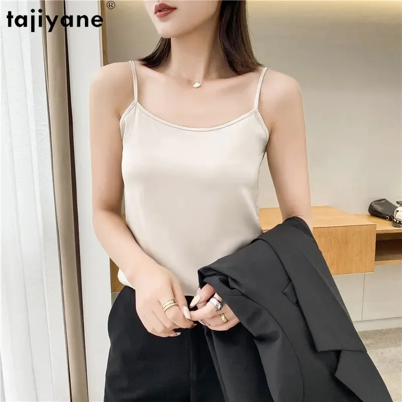 

Ayunsue Elegant Tank Top Women Casual Camisole Undershirt Summer Clothes For Women Sleeveless Tanks Top Woman Tops Slash Neck