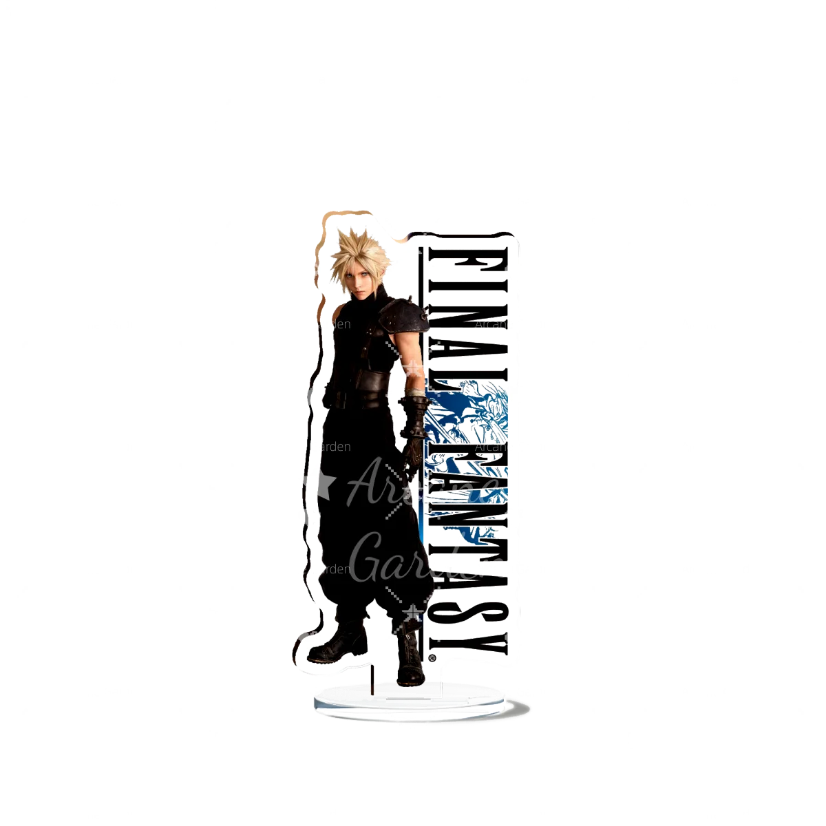 FF7 طبعة جديدة الخيال الاكريليك حامل التصميم الأصلي لعبة المنتجات ذات الصلة الأجهزة الطرفية سحابة الشكل Sephiroth عمل مكتب الحلي #2