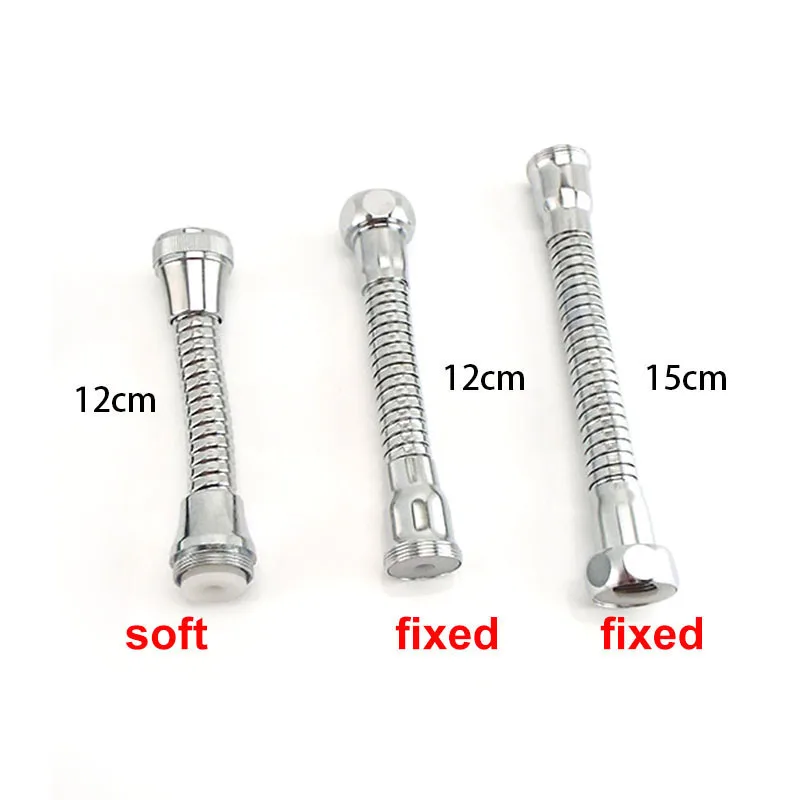 12cm 15cm Kitchen Faucet Tube Water Saving 360 degree fixed extension hose Water Tap Faucet holder Adjustment Accessories p1