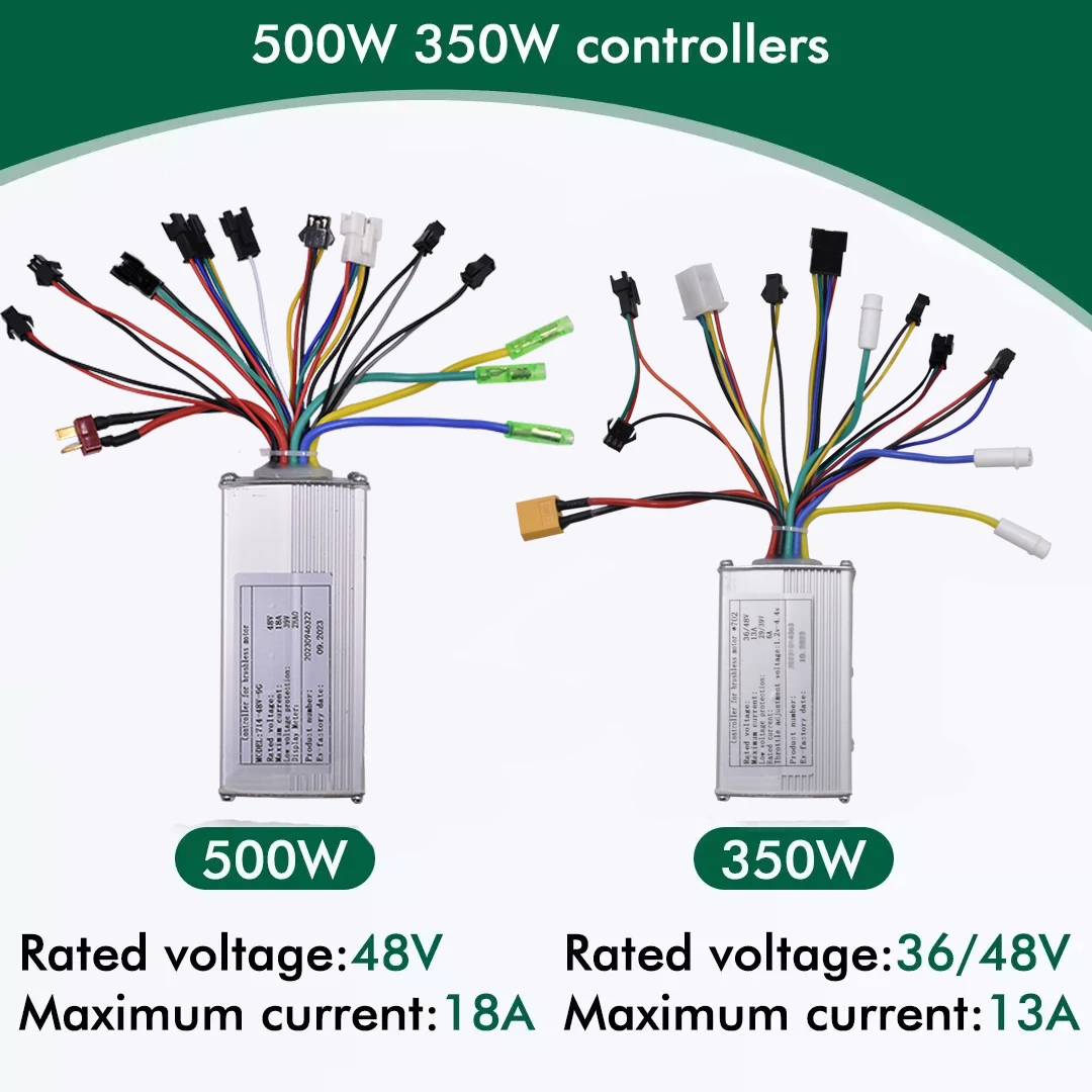 

36V 48V 350W 500W E-bike Scooter Brushless Motor Controller For Electric Bicycle Controller Electric Bicycle Scooter Part