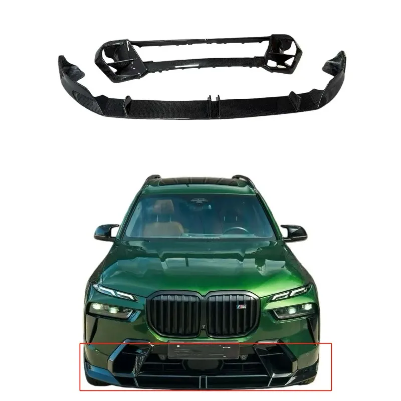 

FORBMW X7 G07 Carbon Fiber Front Lip Grille Front Bumper Trend Body Kit