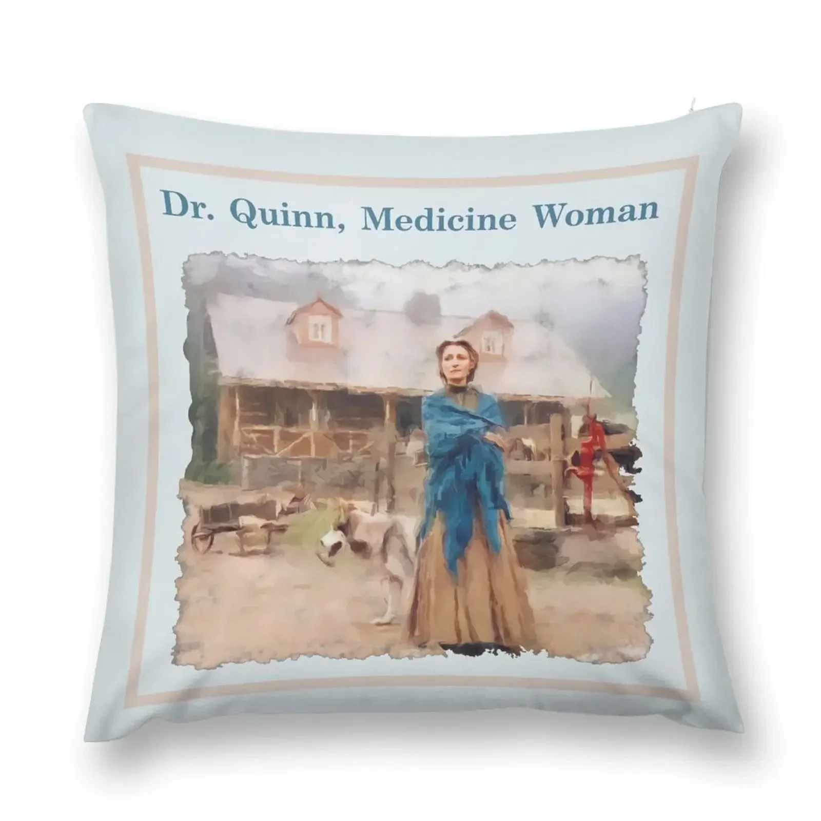 

Jane Seymour as Dr. Michaela Quinn Throw Pillow Christmas Throw Pillows Covers Throw Pillow Sofa Cover Pillow Cover