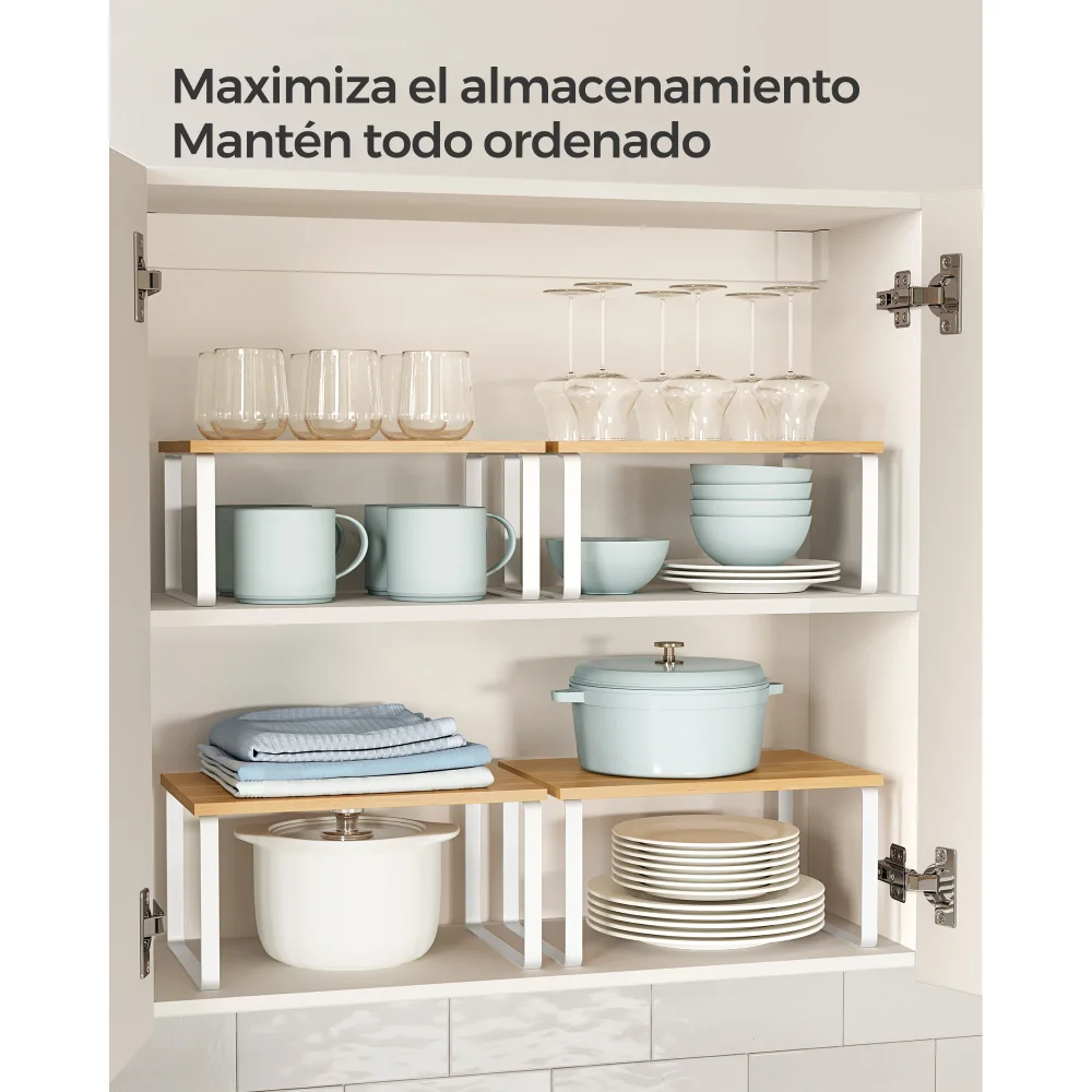 Juego de 2 estantes para espec - Home Bar Shelf reseña y precio