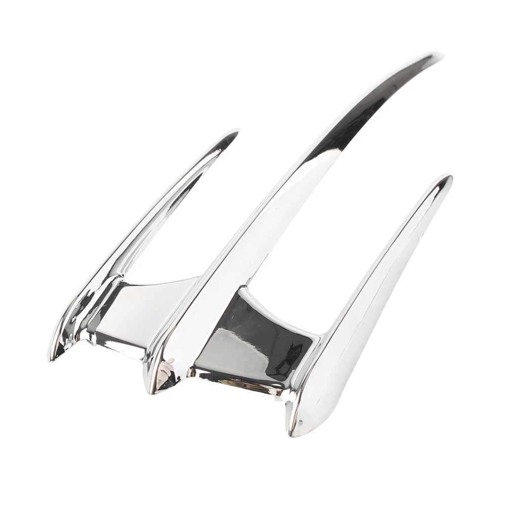 ​For Honda Goldwing GL1800 F6B VTX1300 VTX1800 Front Fender Accent Decoration Trim Motorcycle Chrome Accessories ABS Plastic