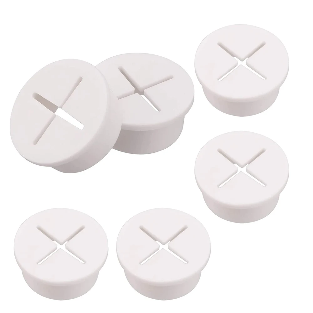 Copri foro in silicone Occhielli per fori per cavi da scrivania Occhielli per cavi per cavi Occhielli per scrivania