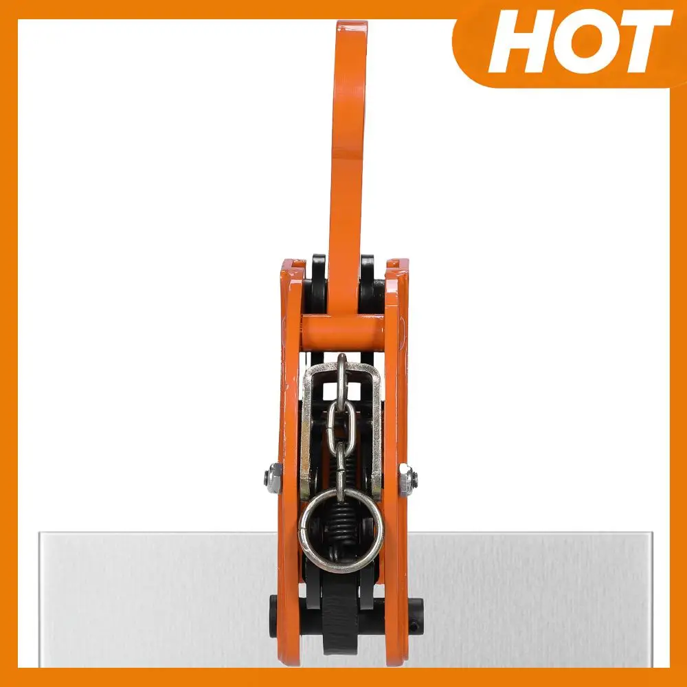 

Heavy Duty Steel Hoisting Hook Wear Resist Vertical Lifters Alloy Plate Tongs Anti-Slip for Industry Crane Home Business