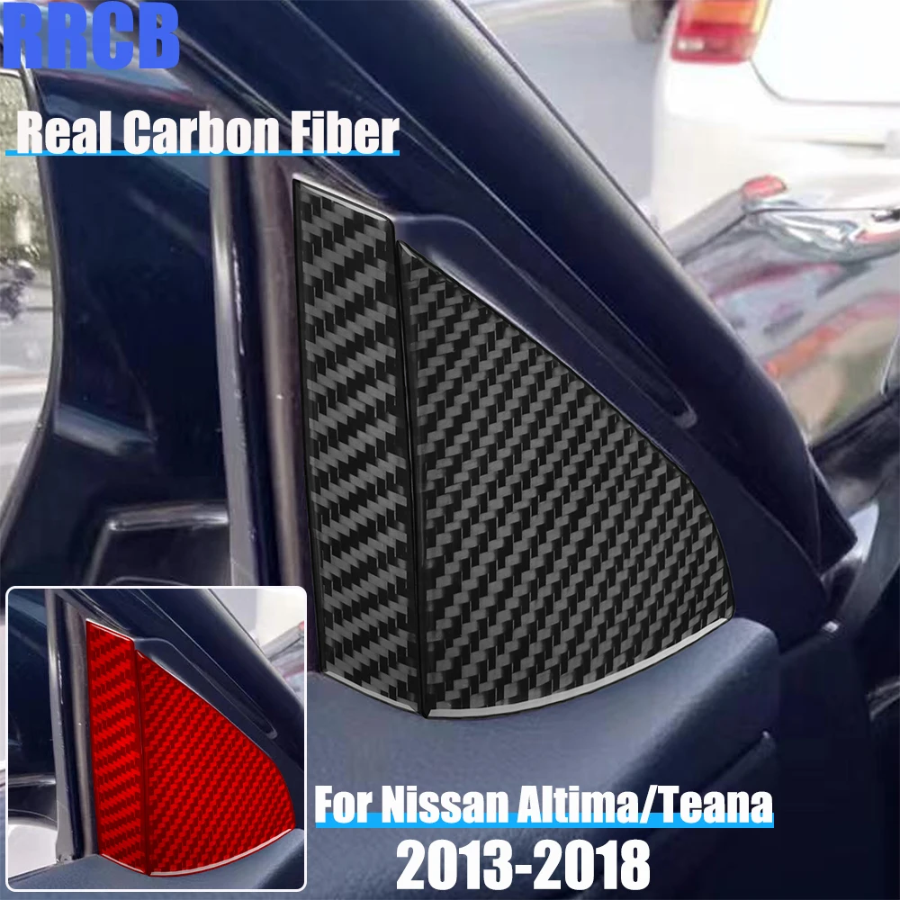 

Автомобильные аксессуары из настоящего углеродного волокна, панель на подставке, мягкая наклейка на крышку для Nissan Altima/Teana L33 2013 2014 2015 2016 2017 2018