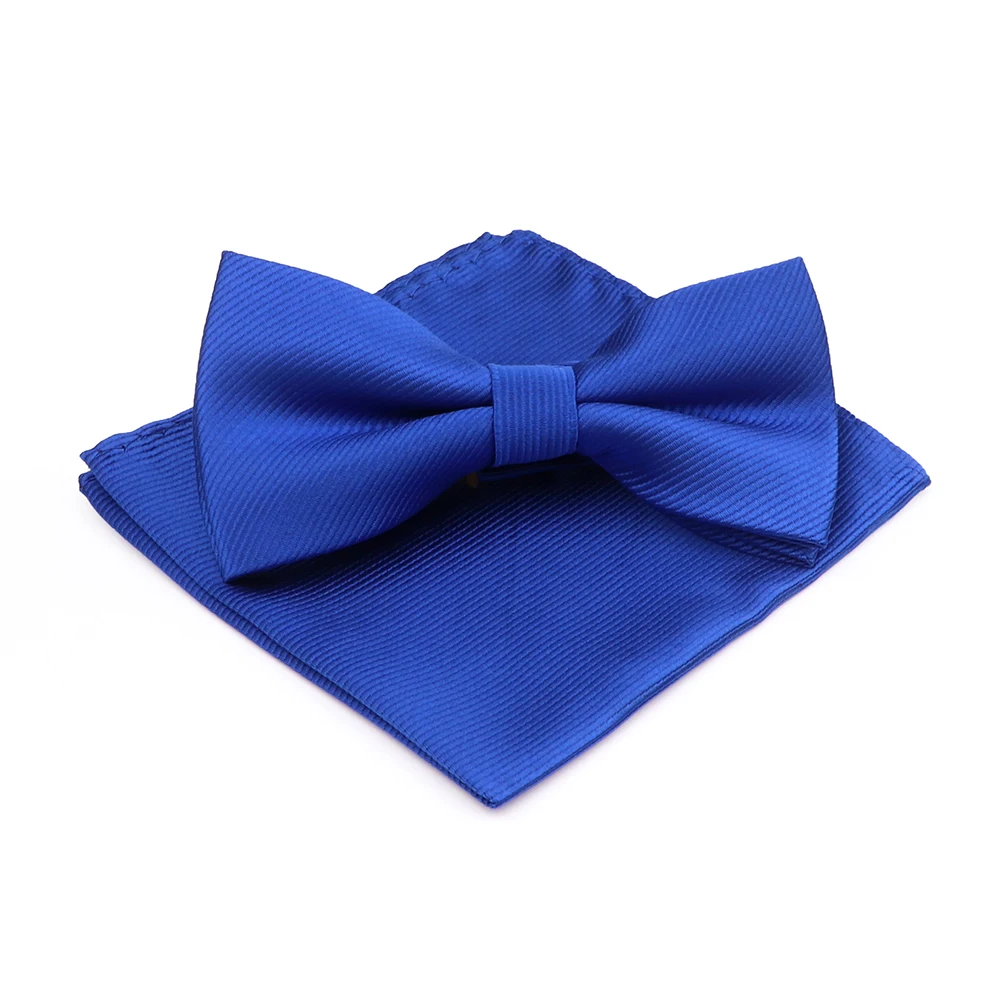 Ensemble de Mouchoirs et Nministériels ds Papillons Rouges Classiques Solides pour Homme, Accessoires de Robe Trempée pour ixde Mariage, Cadeau