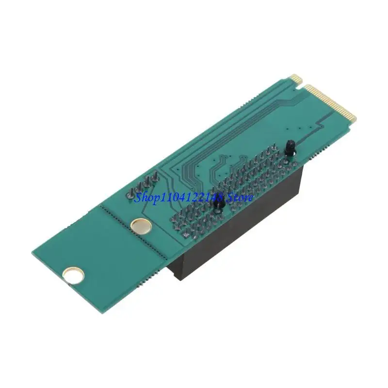P9FA NGFF to PCI-E 4X Riser Card Adapter Power Cable with Big 4pin Power Cable for Windows/Wince Computer System