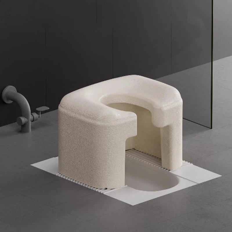 

Portable Plastic Bathroom Chair Step Toilet Baby Shower Squatty Potty Children Stool Designer Squat Tabouret Trendy Furniture