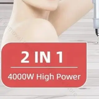 

Диодный лазер для удаления волос и пигментации 2-в-1: новая улучшенная модель, ультравысокая энергия, CE-сертификация