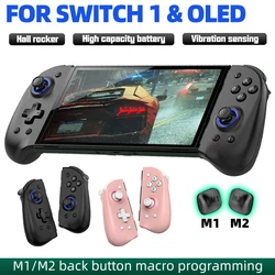 Wireless JoyPad Controller L/R For Switch1 & Switch Oled Lite Hall Trigger Gamepad Joysticks Con Six-axis Automatic Wake-up