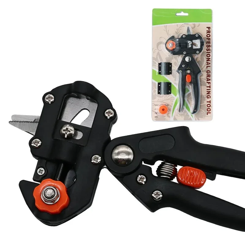 Seedling Grafting Pliers Garden Orchard Tree Scissors Grafting Film Sets Two Blade Fruit Tree Pruning Chopper Gardening Tools