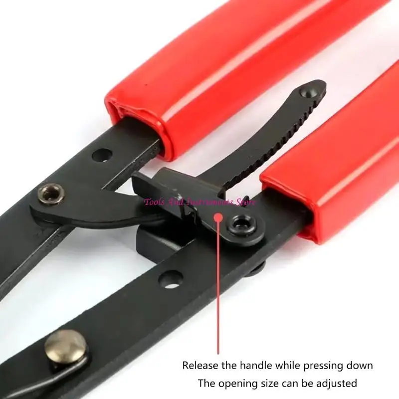 10" Comfortable Grip Snaps Rings Pliers for Trucks Pickup Circlip Removal Tool C7AC