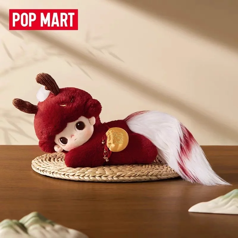 

Новая оригинальная коллекционная фигурка POP MART DIMOO Don't Sleep Tonight Unicorn Date (слепая коробка), 20 см, аниме-персонаж, милая кукла-игрушка, подарок