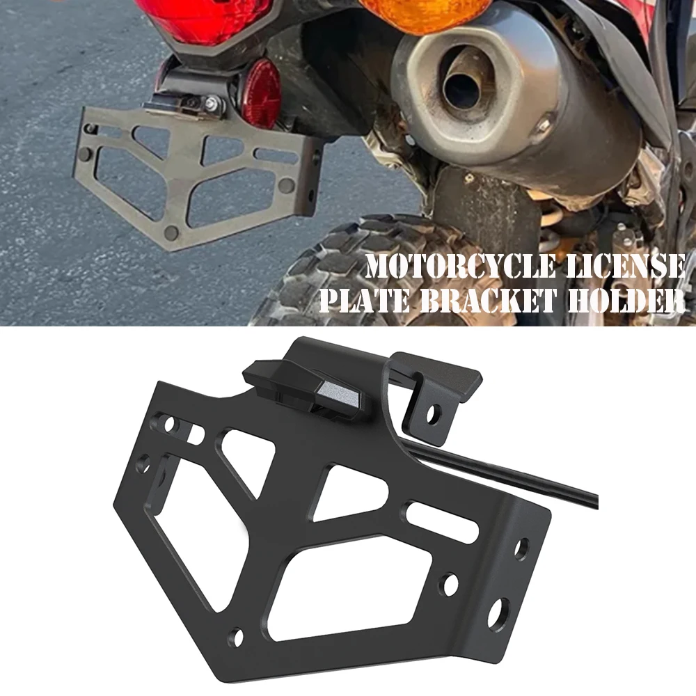 

FOR Honda CRF300L CRF 300L ABS RALLY CRF300LS Accessories Rear License Plate Holder Bracket Bracket Tail Tidy Fender 2021-2024