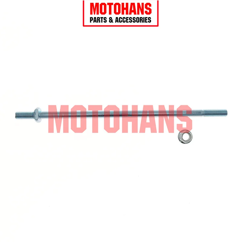 

REAR WHEEL AXLE WITH M10x270MM MOTORCYCLE ACCESSORIES FOR GILERA SMASH110 BIZ100