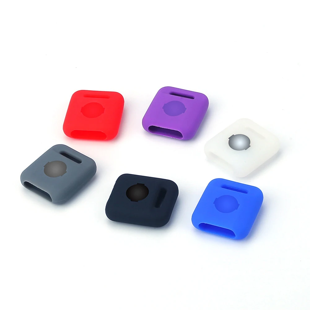 Silicone Key Case Protector Holder For Nissan For Bluebird For Tiida For Sylphy Square Dust Proof Car Key Case Protective Cover