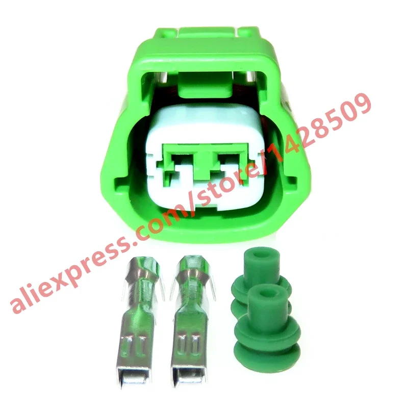 

1 Pcs 2 Pin Green Automobile Electrical Wire Cable Harness Waterproof Socket Sealed Connector