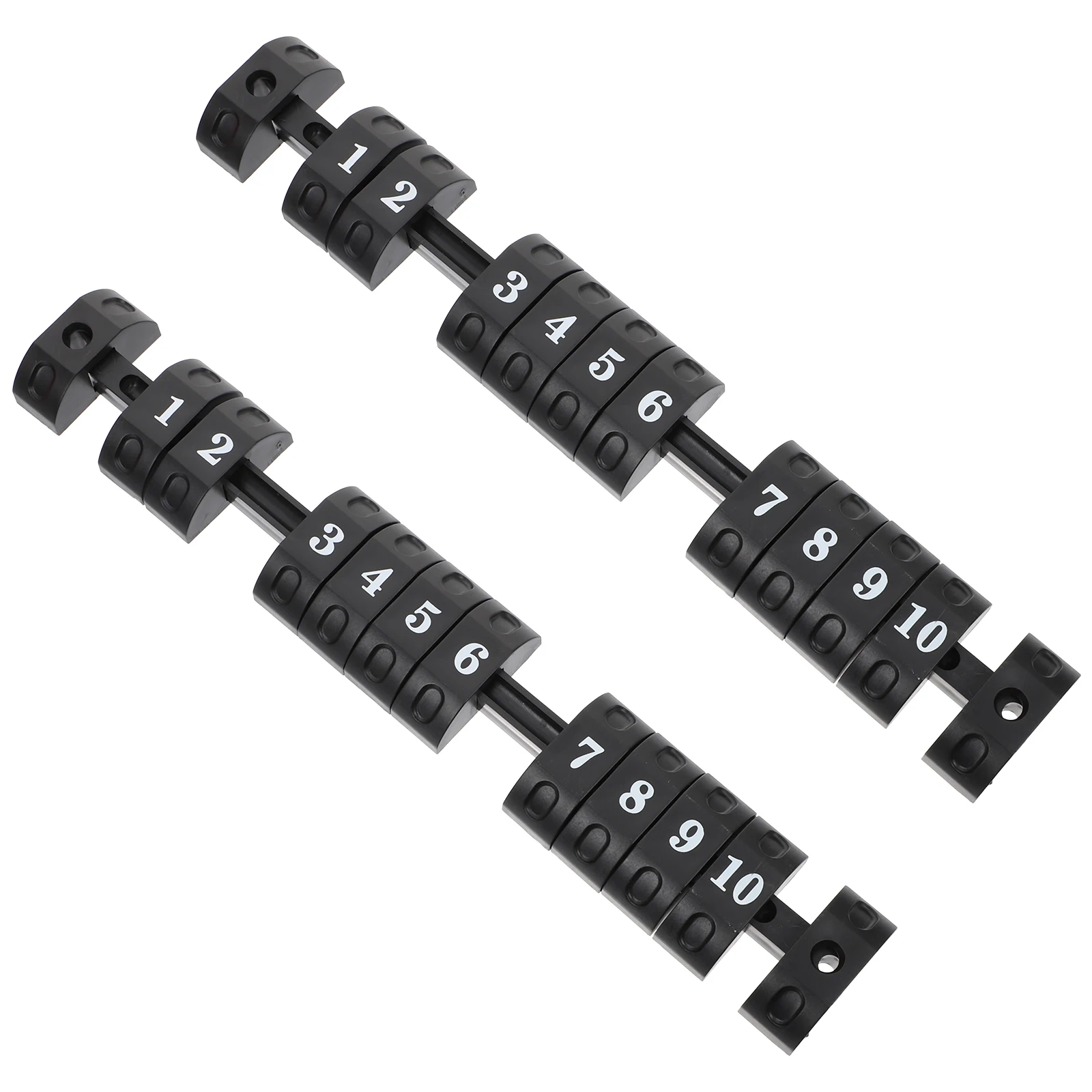 

2Pcs Football Table Scorer Counter Durable Material Easy Install Score Indicator Accessories for Table Foosball Entertainment