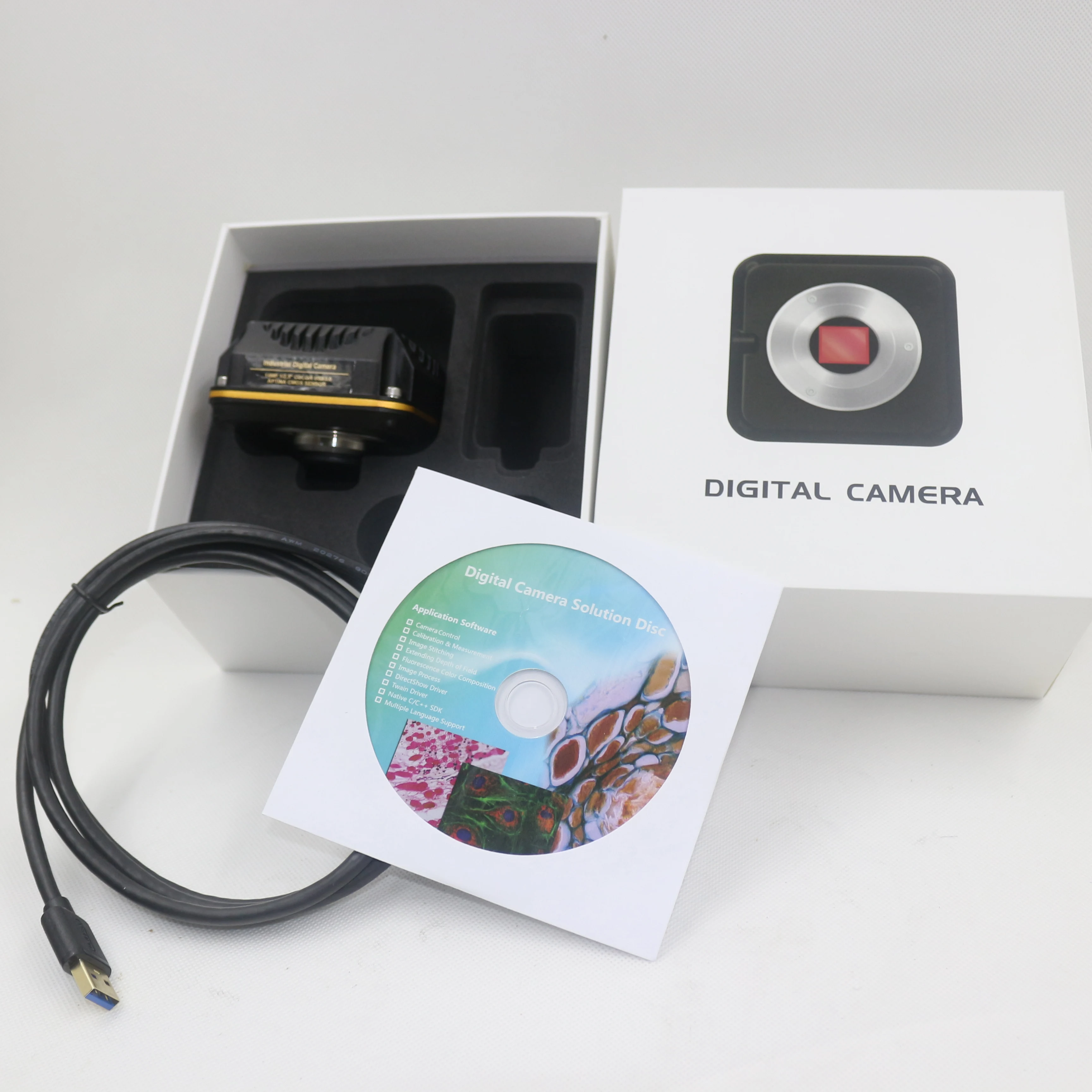 5.0M Digital Video USB Camera for Trinocular Microscopes LCMOS05100KPA
