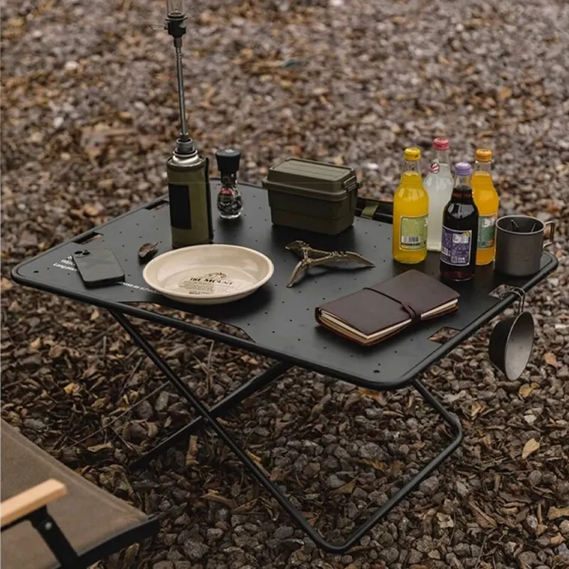 

Портативный складной походный стол MOUNTAINHIKER из алюминиевого сплава, для самостоятельных поездок, складной стол для барбекю, уличный стол для пикника