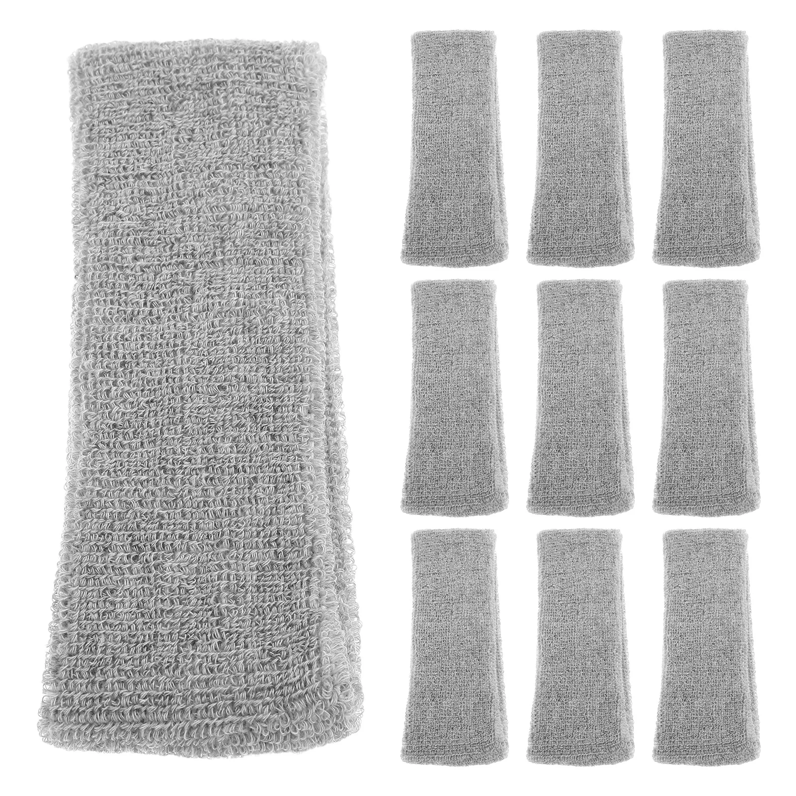 

10Pcs Sweatproof Fitness Headbands Soft Elastic Non-Slip for Yoga Running Gym Workouts Sports Hair Bands Sports Headscarf