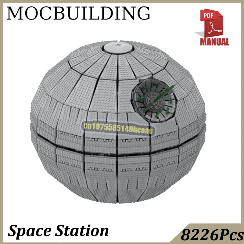 Space Station Buildings Block MOC Building Movie Scene Planet Creative Construction Bricks Toys Gifts