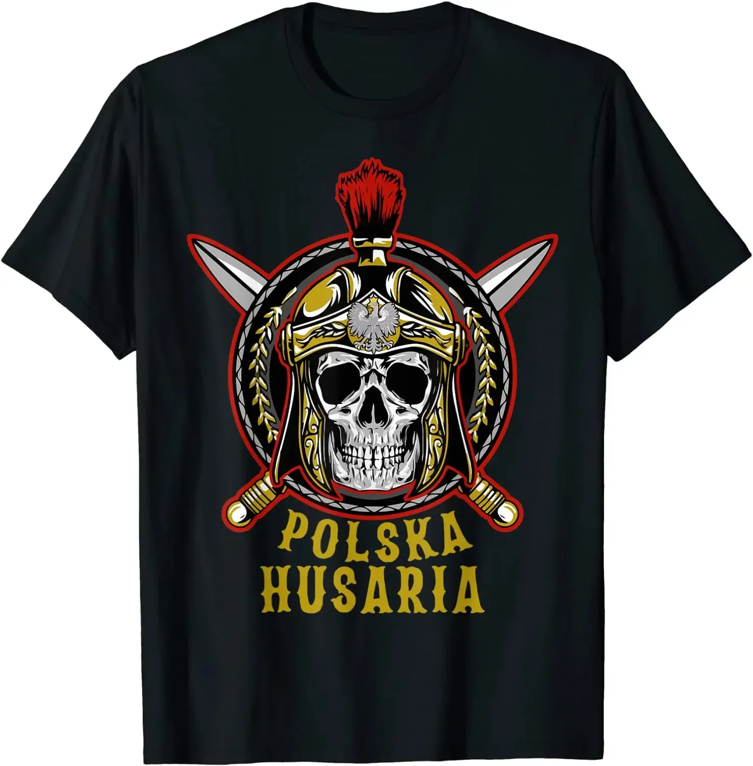

Retro Polish Hussar T-shirt Polska Husaria Gift Men T-Shirt
