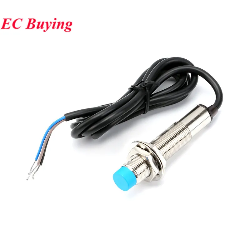 LJ12A3-4-Z/BX M12 LJ18A3-8-Z/BX M18 ใหม่ INDUCTIVE Proximity โลหะสวิทช์เซ็นเซอร์การตรวจจับ NPN NO ปกติเปิด DC 6 V-36 V 300mA