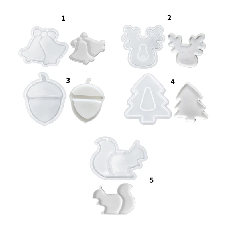 2025 Neue große, stabile Silikonform für Resin Castes Tray Dish Epoxy Craft Formen
