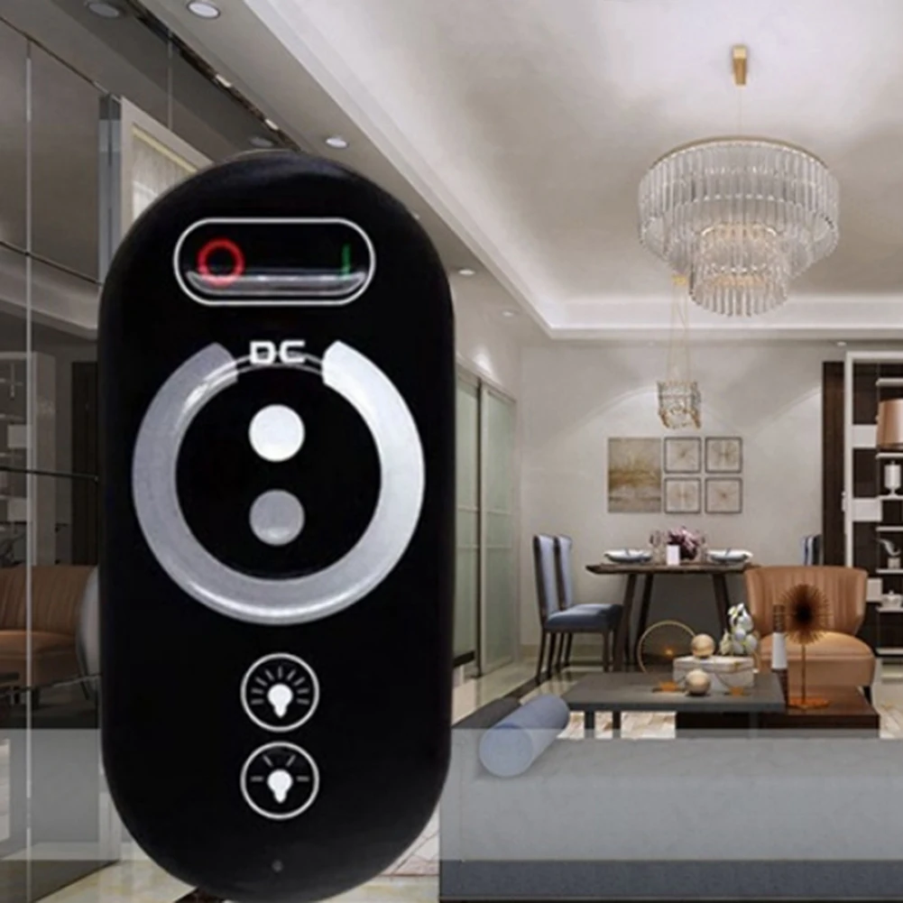 LED Strip Dimmer Controller 12V 24V 18A Touch Panel Remote For Monochromatic Light Bar Power Regulator