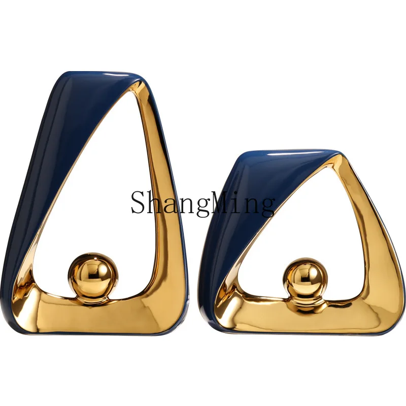 

DSA wholesale creative ceramic ornament light luxury home TV cabinet porch office hotel decoration