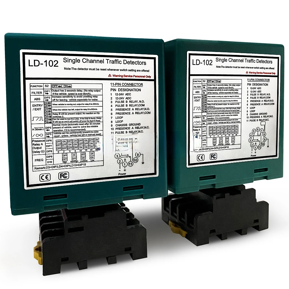 Delay Protection Function Induction loop Detector With Good Stability Loop Detector