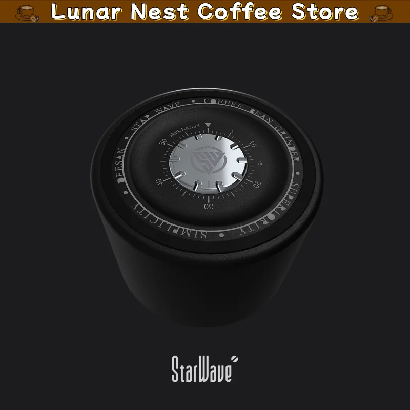 Starwave Magnetic Coffee Powder Canister For Comandante C40 Mk4 Grinder Hopper Catch Cup Receiver Durable Aluminum Storage Home