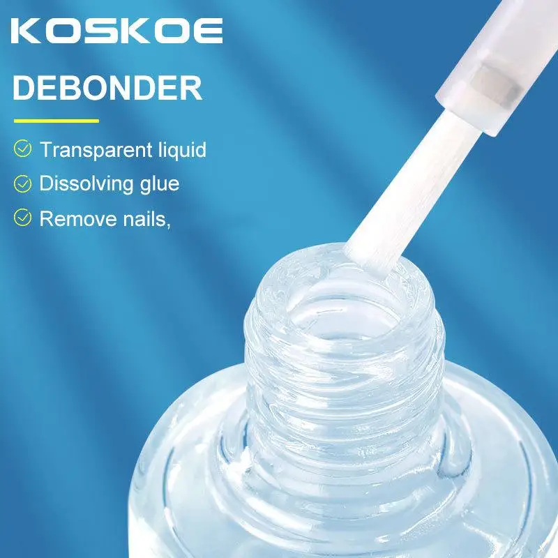 Nail Polish Glue Remover Dehydrator Gel Free Grinding Nail Art Acrylic No-acid Primer Nails Remove Gel Solutions Manicure Tools