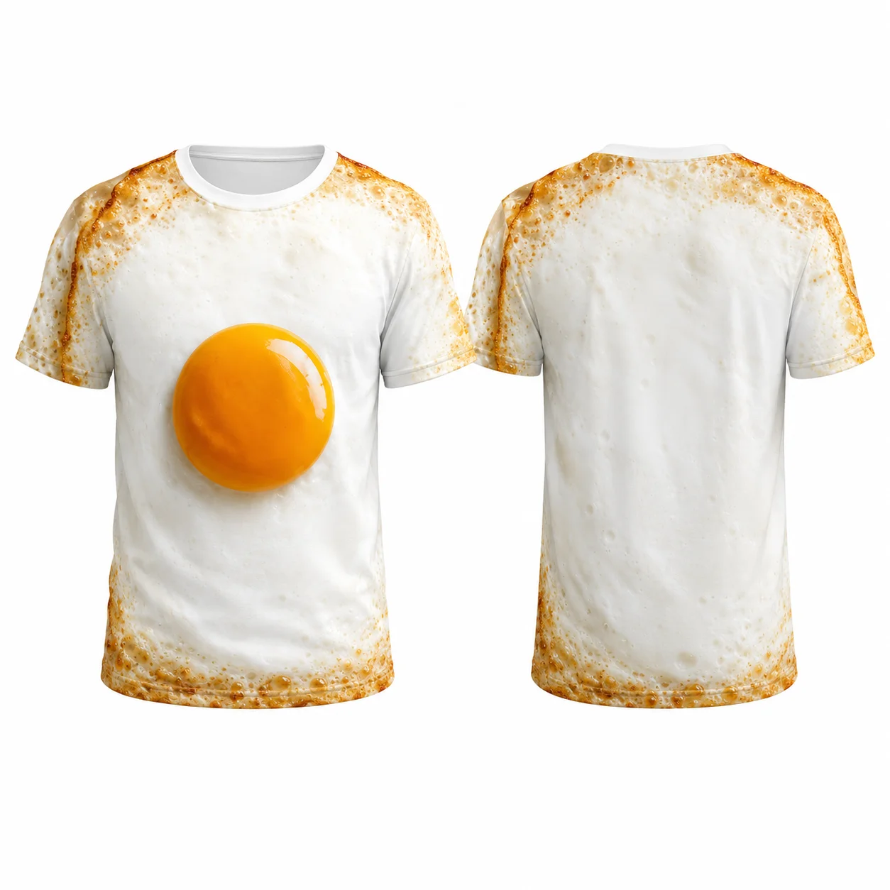 Funny 3D Realistic Food Animal Print Men T Shirt Novelty Cabbage Steak Burger Egg Tiger Brick Graphic Casual Short Sleeve Tee