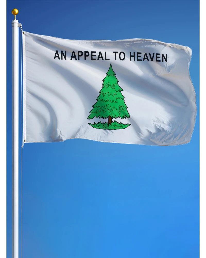 60x90cm 90x150cm An Appeal to Heaven Flag Banner Tapestry