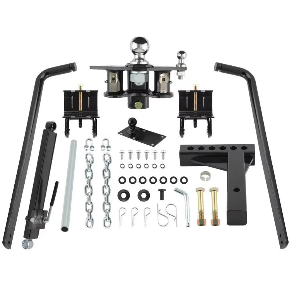 

Trailer accessories round bar WDH with dealer 2 5/16x1 1/4 x2 1/2 mounted trailer ball