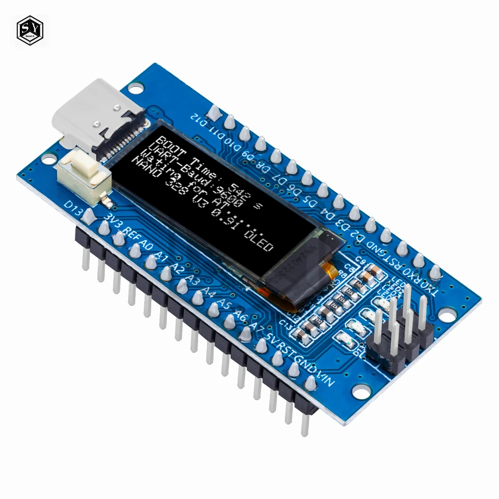 Nano V3.0 ATmega328P CH340C 0.91インチOLED Arduino開発ボード
