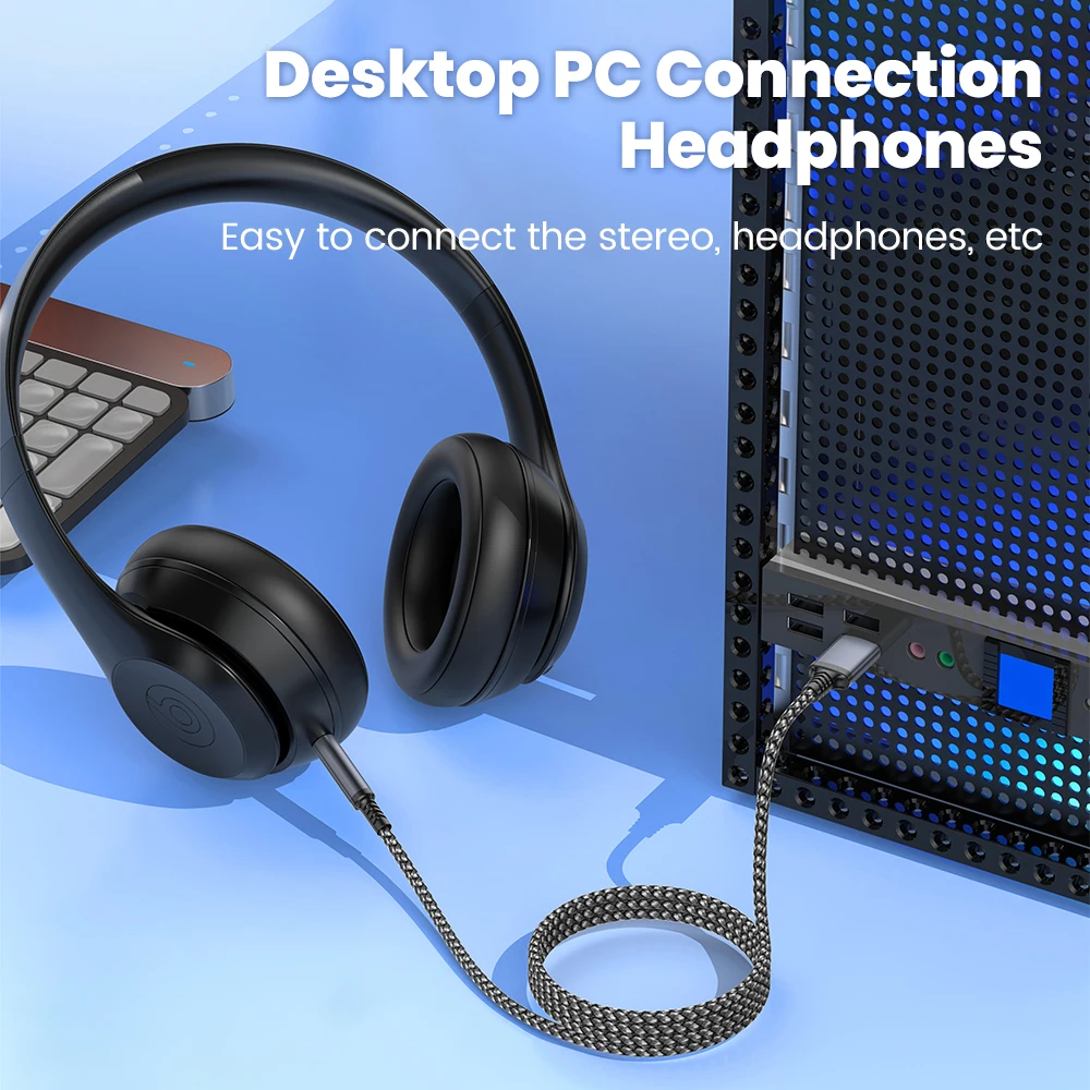 Przewód USB A do 3,5 mm Jack m – Laptop Accessories Headphones recenzja i cena
