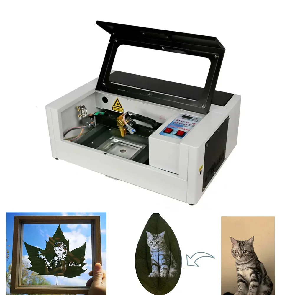 hot sale fast Engraving Leaf Leaf Face Engraving and Printing Machine on Leaves