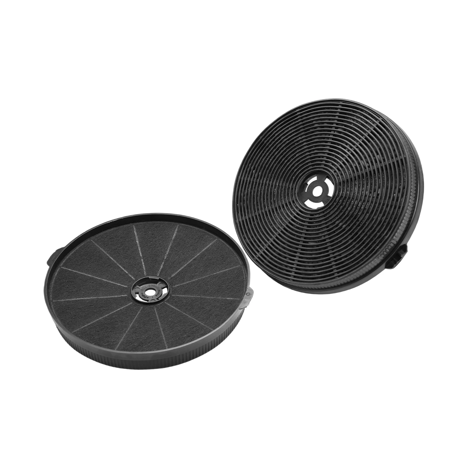 2Pcs Universal Range Hood Charcoal Filter 175mm*24mm Kitchen Cooker Hood Activated Carbon Filter Replacement Air Purifying Parts