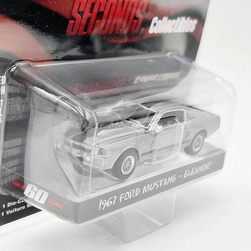 Greenlight 1:64 Diecast Car Model Toy 1967 Ford Mustang - Eleanor / 1988 Replica Collectibles