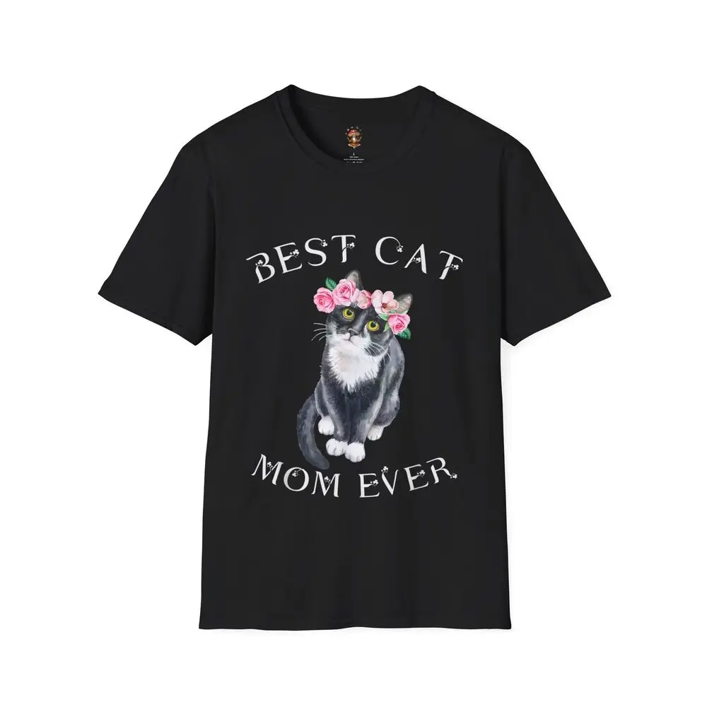 Mothers Day, Birthday, Gift for Cat Mom, Bonus Mom, Step Mom, Cat Lover T-Shirt