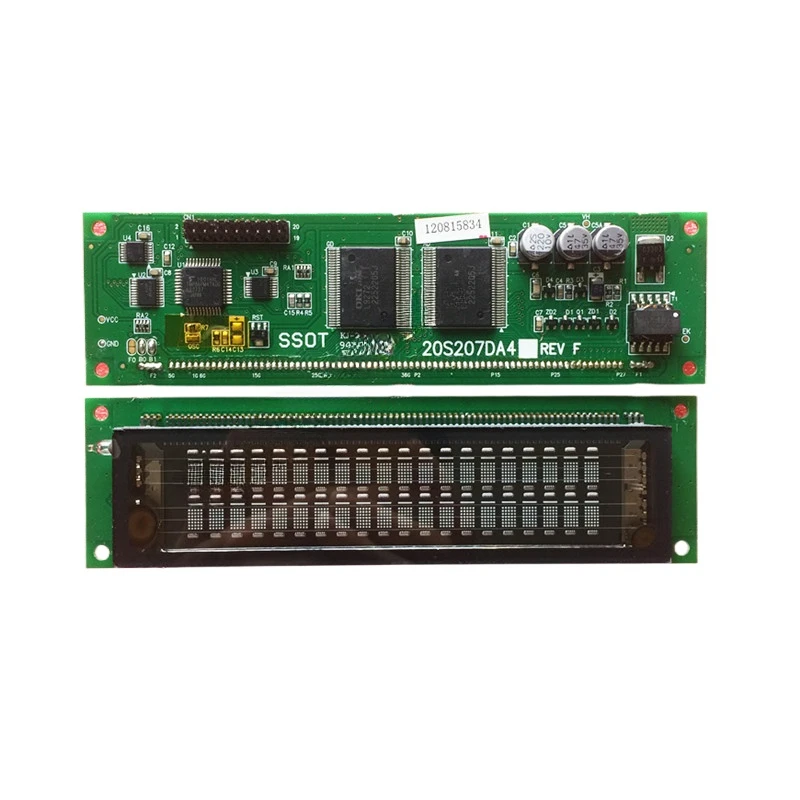 Brand New Original VFD Fluorescent Module 20S207DA4 REV F Display