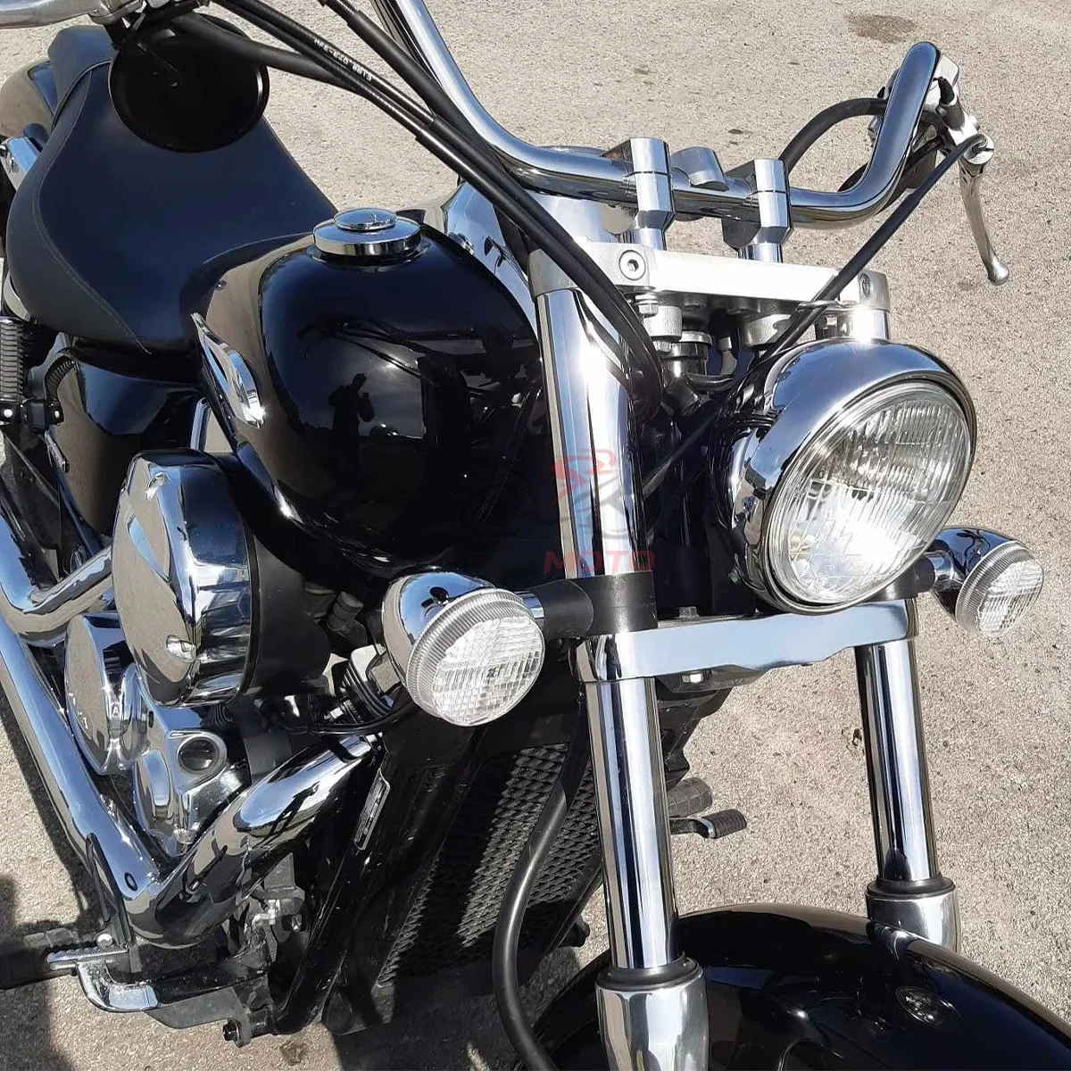 Motorcycle Front / Rear Turn Signals Lens For Honda Sabre Stateline VT1300CR/CS VLX600 Shadow Spirit Phantom Aero VT750/RS VT400 view 6